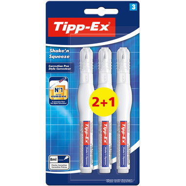 TIPP-EX Shake n Squeeze 8129062 2+1