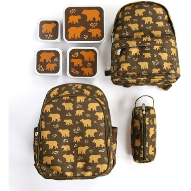 ALLC Lunch & snack box set SBSEBE43 Bears