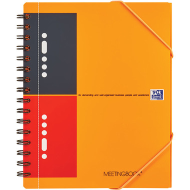 OXFORD Meetingbook A5+ 1712 liniert 6mm, 80g 80 Blatt