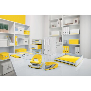 LEITZ Bürolocher NewNeXXt WOW 5008-10-16 gelb