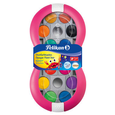 PELIKAN Deckfarbkasten Space 724625 Tube 12+1 Stück