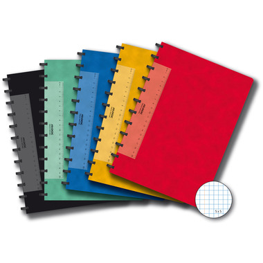 ADOC Notizheft A4 6055.100 kariert ass.