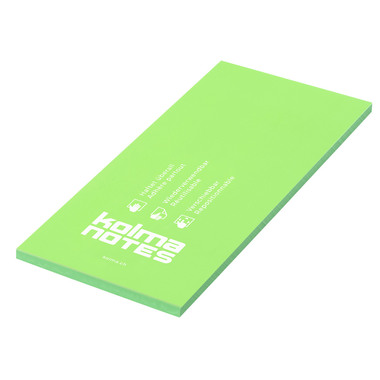 KOLMA kolma NOTES 99x210mm 13.010.01 1x100 Blatt grün