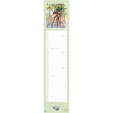 HEYE Monatsplaner Marjolein Bastin 1590 DE, 11x49cm 2024