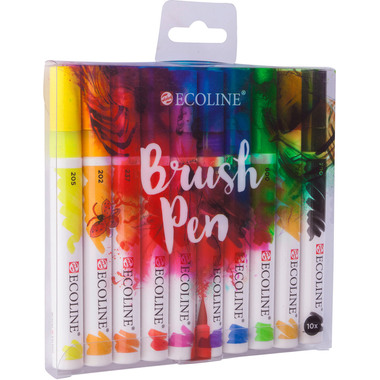 TALENS Ecoline Brush Pen Set 11509007 ass. 10 Stück
