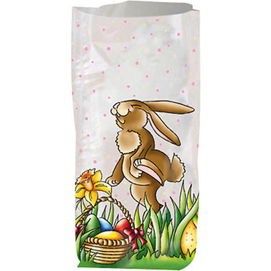 URSUS Bodenbeutel 14,5x23,5cm 6100000 Osterhase 10 Stück