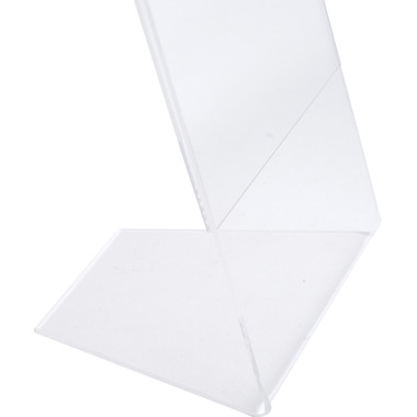 EXACOMPTA Présentoir de table A4 84058D transparent haut/transversal
