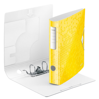 LEITZ Classeur 180° WOW 5cm 1107-00-16 jaune A4