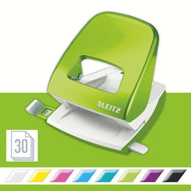 LEITZ Locher/Hefter WOW 5095-10-54 grün, Bundle
