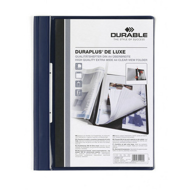 DURABLE Angebotsheft. DURAPLUS DE LUXE 2589/07 für 200 Blatt A4 dunkelblau
