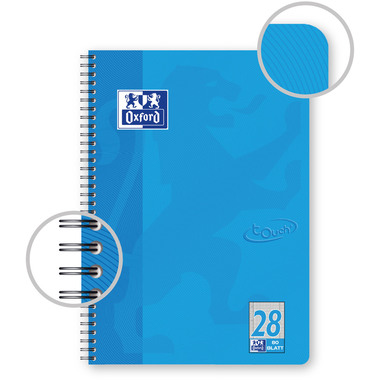 OXFORD Collegeblock Touch A4+ 400086497 quadrettato 90g 80 fogli