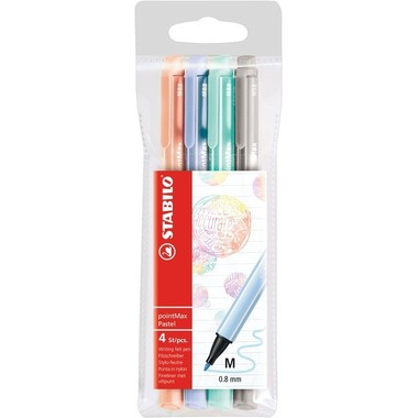 STABILO pointMax Pastell 448/4-02 4 pezzi
