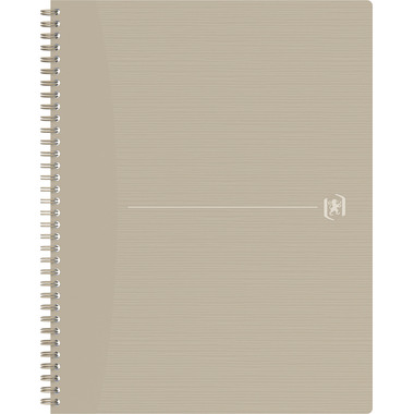 OXFORD Origins Spiralheft 400150004 A4+, liniert 70 Blatt, beige