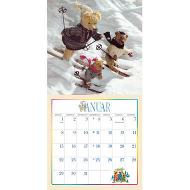 DUMONT Der Teddybär 205089 DE, 30x30cm 2024