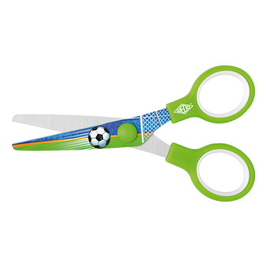WEDO Bastelschere Magic 13cm 7343011 hellgrün Football