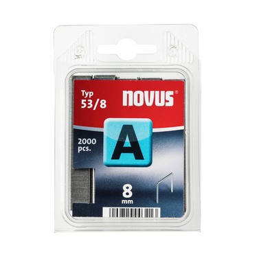 NOVUS Feindrahtklammer Vz A53/80420 2000 Stück