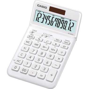 CASIO Tischrechner JW200SCWE 12-stellig weiss