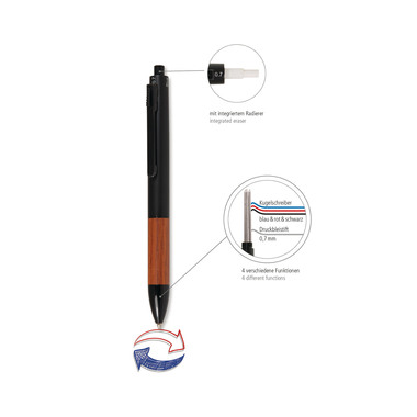 ONLINE Multipen M 31315 Multifunction Rosewood