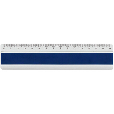 DUX Lineal Joy Color 15cm FA-JC/15B Alu, blau