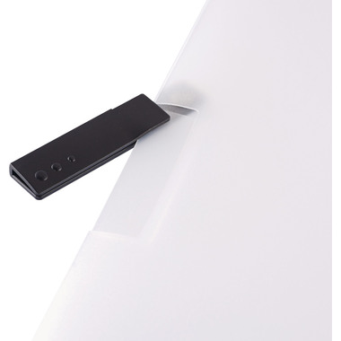 KOLMA Klemmhefter Easy A4 11.015.00 transparent