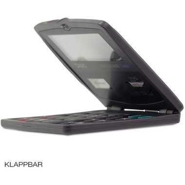 CASIO Taschenrechner SL-210TE SL-210TE Solar, 10-stellig dunkelblau