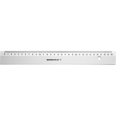 RUMOLD Schullineal 30cm 427/30 weiss