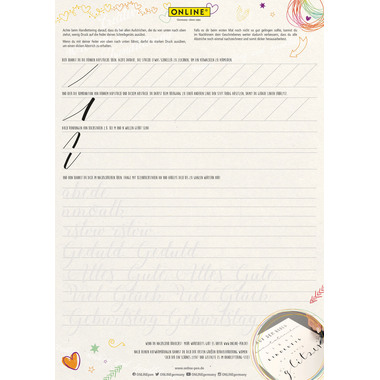 ONLINE Handlettering Set 1.4mm 12482 Cherry Blossom bleu