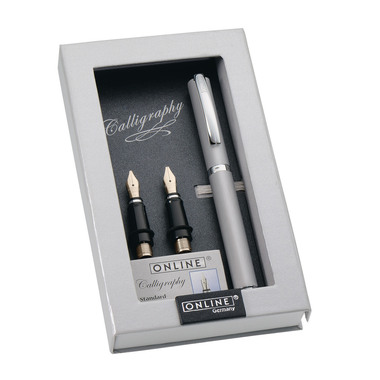 ONLINE Stylo plume Set Vision 1.4mm 36645 Silver