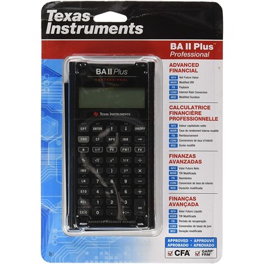 TEXAS INSTRUMENTS Schulrechner TI-BAII+ plus d/f/i