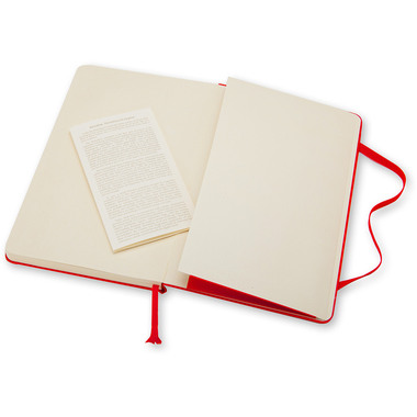 MOLESKINE Notizbuch Classic A5 004-8 liniert rot