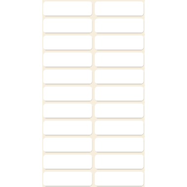 AVERY ZWECKFORM Etichette 32×10mm 3044Z bianco 120 pezzi