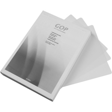 GOP Laminiertasche A4 018852 glanz, 125my 100 Stk