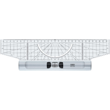 M+R Rolllineal Acryl 30cm 15300000 Winkelmesser Lupe