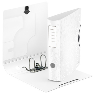 LEITZ Classeur 180° WOW 8cm 1106-00-01 blanc A4