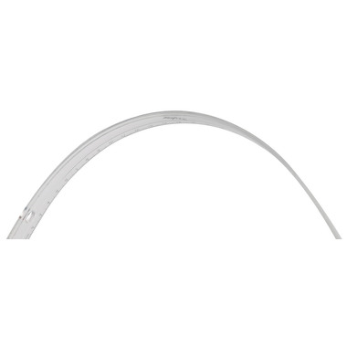 BÜROLINE Massstab 20cm 303401 unzerbrechlich transparent