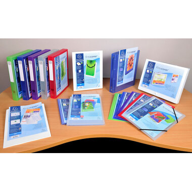EXACOMPTA Sichtbuch KC A4 58109E weiss 10 Taschen