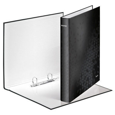 LEITZ Ringbuch WOW A4 4241-00-95 schwarz