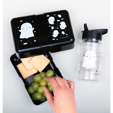 ALLC Lunchbox Ghost SBGHBL17 schwarz 18x6x12cm