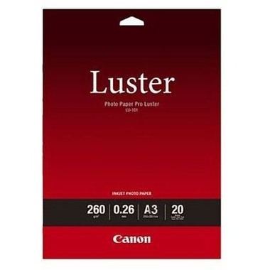 CANON Photo Paper Pro Luster A3 LU101A3 InkJet, 260g 20 Blatt