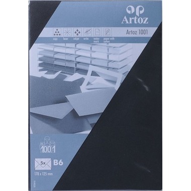ARTOZ Couverts 1001 B6 107364182 100g, schwarz 5 Stück