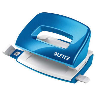 LEITZ Perforateur NewNeXXt 5060 WOW 50601036 bleu, 10 flls. mini