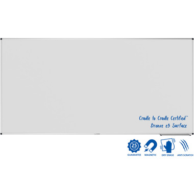 LEGAMASTER Whiteboard 100x200cm 7-108264 Unite Plus emailliert