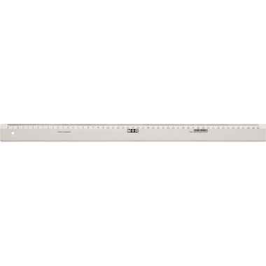 M+R Lineal,schmal 50cm 711500000 geprägte Skala Kunststoff