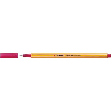 STABILO Stylos fibre point 88 0,4mm 88/00-40 rouge erasable
