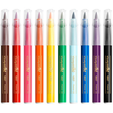 BIC Kid Visaquarelle 4,5mm 828964 10 Farben, Etui