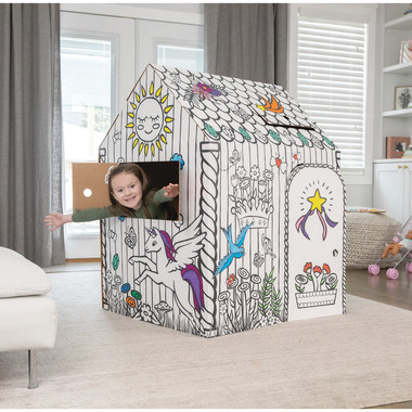 FELLOWES Spielhaus BANKERS BOX 1232401 Einhorn 121x97x81cm