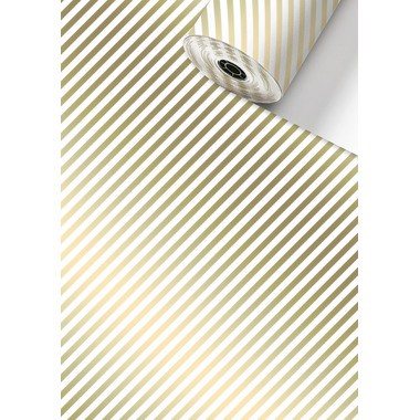 STEWO Geschenkpapier Stribe 2521596780 gold 0.3x250m