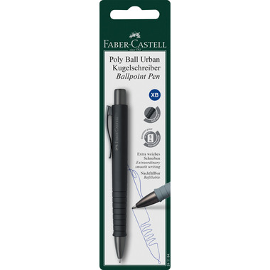 FABER-CASTELL Stylo à bille Poly Ball XB 241153 black