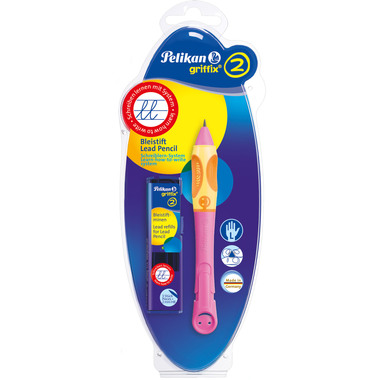 PELIKAN Bleistift Griffix 2014 HB 928754 berry