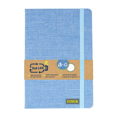 ONLINE Notizbuch 2nd Life A5 04071/6 96 Blatt, dots